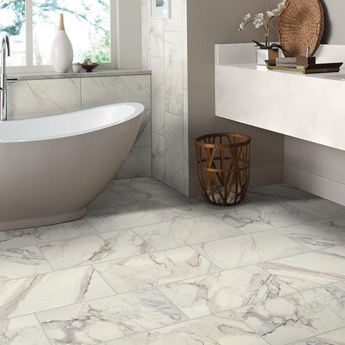 Bathroom Porcelain Marble Tile - Family Flooring in Bonners Ferry, ID